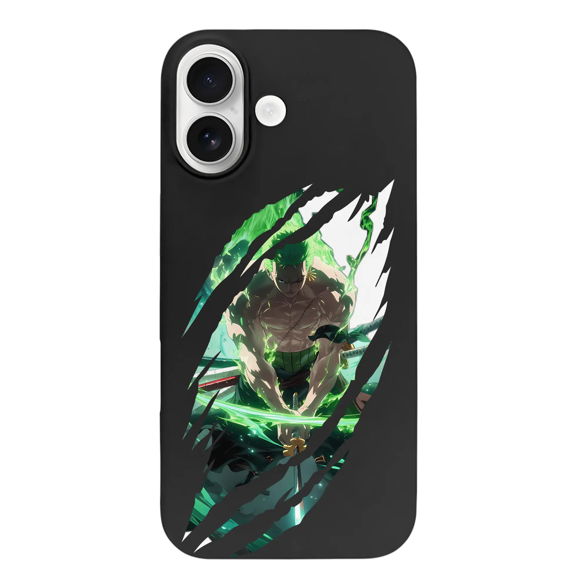 ワンピース グッズ ロロノア・ゾロ - iPhone 17 シリーズ シリコンケース 薄型 耐衝撃 指紋防止 ソフトタッチカバー 精密フィット 傷防止 保護ケース iPhone 17/17 Air/17 Pro/17 Pro Max 対応